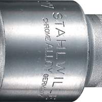 STAHLWILLE socket wrench insert 52, 1/2 inch hexagon, SW 24mm, L 42mm