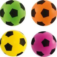 Soft football 20cm assorted colors, 1 piece