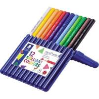 STAEDTLER colored pencil ergo soft jumbo 158 SB12 4mm assorted 12 pcs./pack.