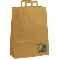 Paper carrier bag Trendbag Recycling 32 x 42 x 14cm in size