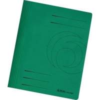 Herlitz loose-leaf binder 10902542 DIN A4 cardboard intensive dark green