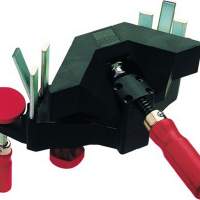 Alignment clamp for 90 degree angle for frame thickness 40-85mm adjustment range 32mm