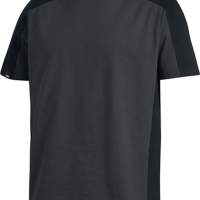 T-Shirt MARC Gr.L, anthrazit/schwarz