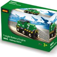 BRIO battery freight locomotive