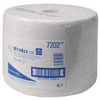 Cleaning cloth Wypall L20-7202 white 1-ply L.380xW.240mm 1000 tear-offs