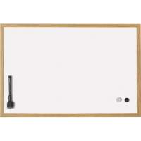 magnetoplan whiteboard MDF frame 990x590mm