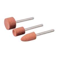 Grinding heads for rotary tools, 3 pcs. Set, Ø 9, 10 and 15 mm