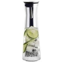 BOHEMIA CRISTAL water carafe with stainless steel spout 1.1l