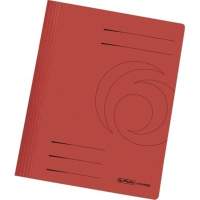 Herlitz loose-leaf binder 10902476 DIN A4 cardboard intensive red