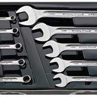 STAHLWILLE combination wrench set 13/10 KT, 10 pieces, wrench size 8-19mm