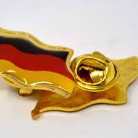 Pin de Alemania - pin de solapa - bandera de cuello 23 x 20 mm