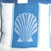 Maritime cushion cover cushion cover different motifs shell, sheep, windmill approx. 30 x 40 cm
