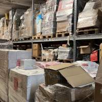10,000 pallets remaining stock wholesale insolvency goods special items