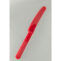 Amscan 20 couteaux en plastique robustes de couleur rouge longueur 17 cm largeur 2,0 cm partie