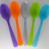 Amscan 20 robusti cucchiai di plastica in viola, festa