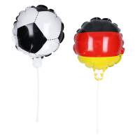 Ballon, zelfopblazend "Voetbal" Duitsland, klein, Duitsland kleuren