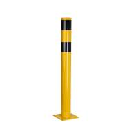 Bollard - impact protection post - approx. 110 cm Impact protection bollard, Ø 108 mm Barrier post XL for garage and yard