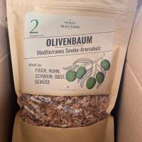 Copeaux de farine d'olivier, 300 ml, vente en gros, marque : Smokey Olive Wood, pour revendeurs, stock A, stock restant