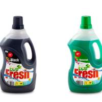 Detersivo per bucato flaconi da 3 litri - marchio Eco Fresh - possibilità di personalizzazione del marchio