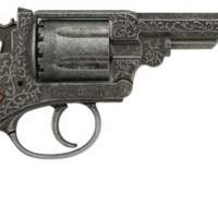 12 shot pistol Adams 25cm, tester, 1 piece