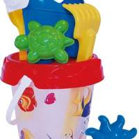 Bucket set with pourer, 7 pieces, approx. 16 cm