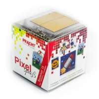 Pixel Craft Kit 15 Smiley, Robot, Ice Hockey Player, Soccer Player, Rocket