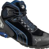 Safety boots EN20345 S3 Rio Black Mid Gr. 44 suede aluminum cap