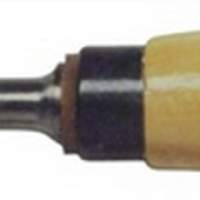 Carpenter's chisel B.32mm hornbeam handle with 2 steel ferrules CHERRIES
