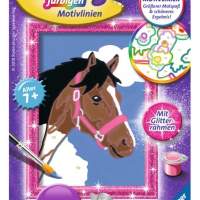 Ravensburger paint by numbers horse