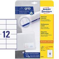 AVERY ZWECKFORM universal labels 6175 105x48mm white 300 pieces