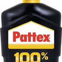 Pattex 100 percent adhesive transparent 100g -40 to -80 degrees for a short time, 6 pcs.