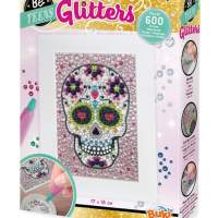 Glitters skull glitter picture creative set
