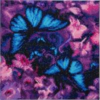 Crystal Art Canvas Butterflies 30x30 cm