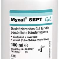 Handdesinfektionsgel MYXAL® SEPT GEL, 100 ml, parfüm-/farbstofffrei